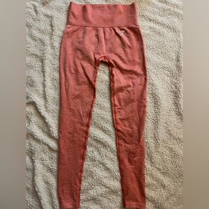 Coral Gym Shark Leggings